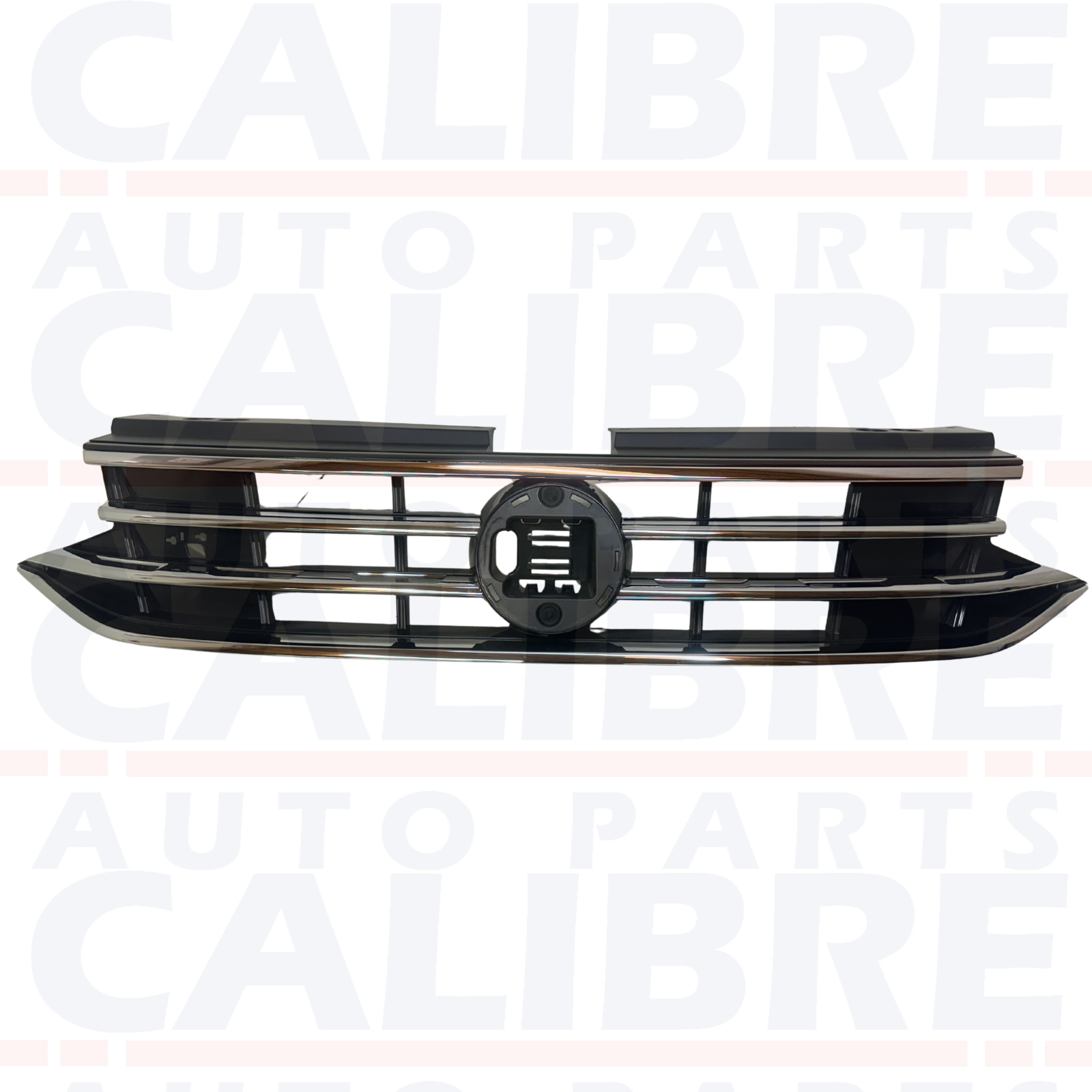 For VW VOLKSWAGEN TIGUAN R / R LINE 2019-2023 FRONT BUMPER TOP UPPER GRILL BLACK