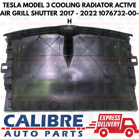 TESLA MODEL 3 COOLING RADIATOR ACTIVE AIR GRILL SHUTTER 2017 - 2022 1076732-00-H