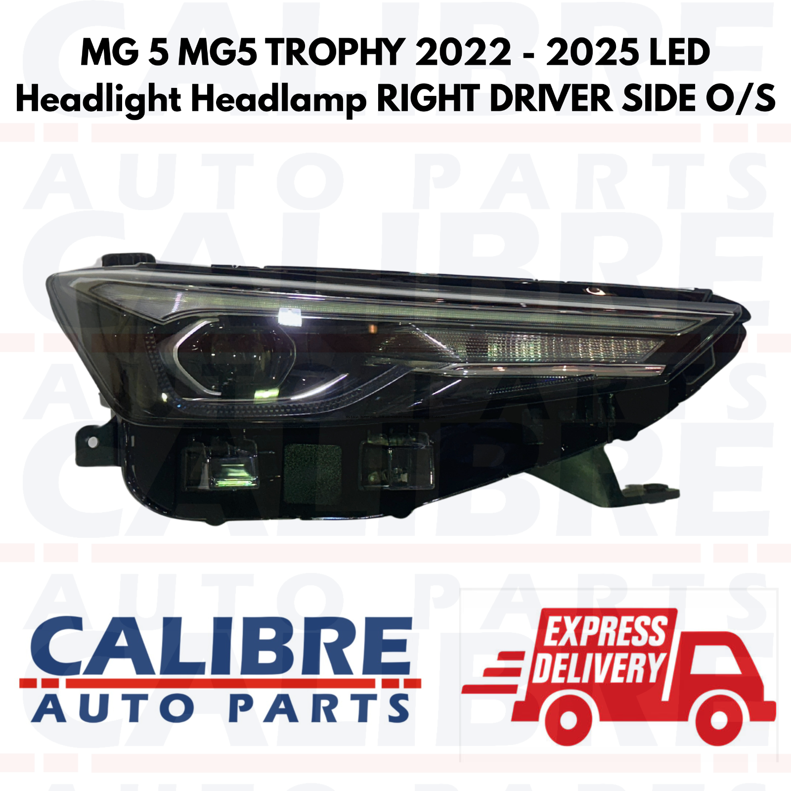 MG 5 TROPHY FACELIFT 2022 - 2025 Front Right Driver Side LED Headlight Headlamp