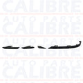 MG 4 SE & TROPHY 2022-2025 Front Bumper Lower Trim Front Left Side Trim Set