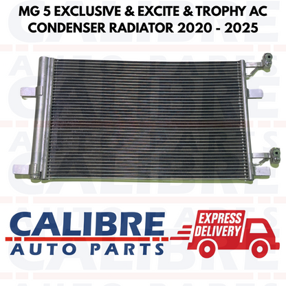 MG 5 EXCLUSIVE & EXCITE & TROPHY AC CONDENSER RADIATOR 2020 - 2025