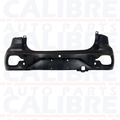 MG ZS 2020-2024 Facelift Black Primed Rear Bumper Fascia Skin - 10639343