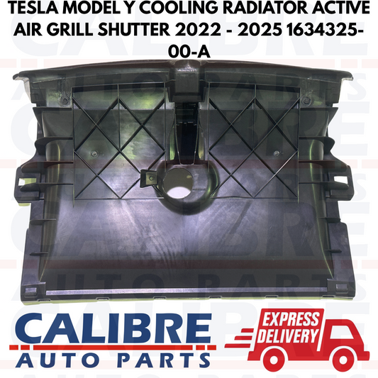 TESLA MODEL Y COOLING RADIATOR ACTIVE AIR GRILL SHUTTER 2022 - 2025 1634325-00-A