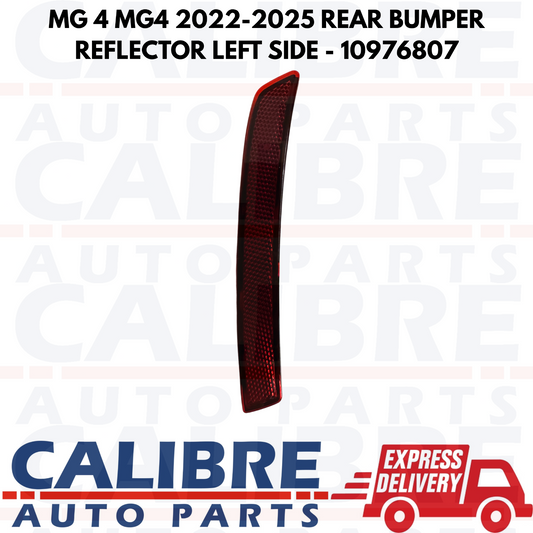 MG 4 2022-2025 Rear Left Passenger Side Bumper Reflector - 10976807