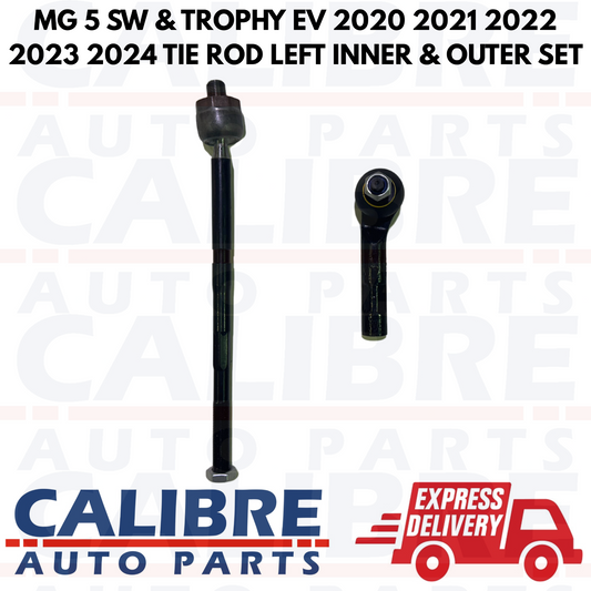 MG 5 SW & TROPHY EV 2020 - 2025 LEFT PASSENGER O/S INNER & OUTER TIE ROD SET