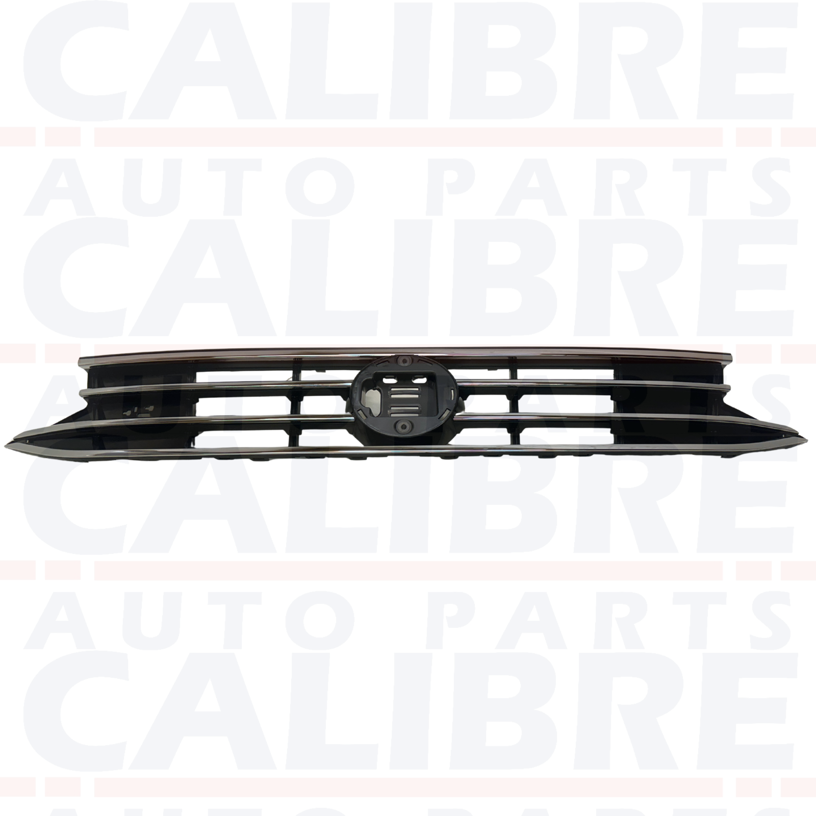 For VW VOLKSWAGEN TIGUAN R / R LINE 2019-2023 FRONT BUMPER TOP UPPER GRILL BLACK