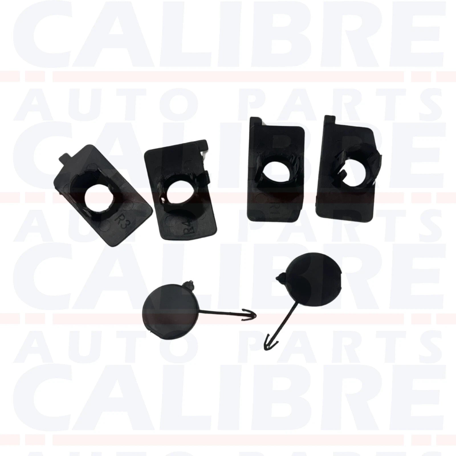 MG 4 2022-2025 Primed Rear Upper Bumper Section Skin with Parking Sensor Bracket