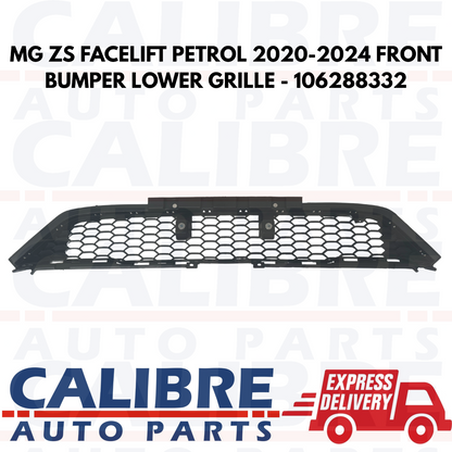 MGZS MG ZS FACELIFT PETROL 2020-2024 FRONT BUMPER LOWER GRILLE - 106288332