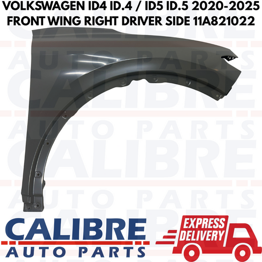 VW VOLKSWAGEN ID4 ID.4 ID5 ID.5 2020-2025 FRONT WING RIGHT DRIVER SIDE 11A821022