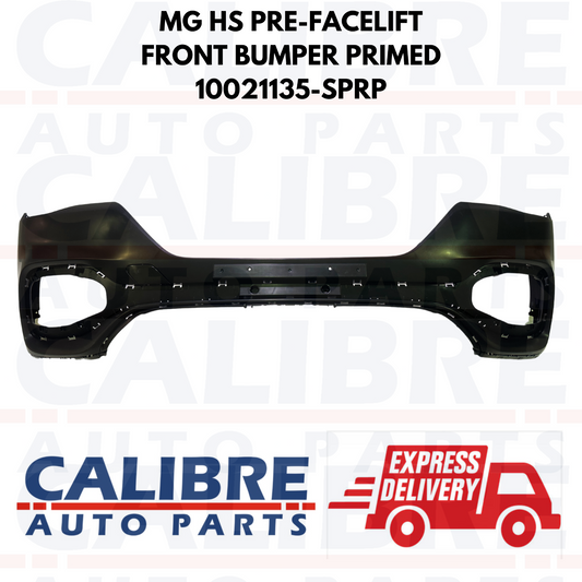 MG HS Bumper Front 2019-2022 Primed Facia Skin
