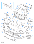 MG ZS Petrol Front Bumper Crash Bar Reinforcement Beam 2017-2025 - 10754669-SEPP