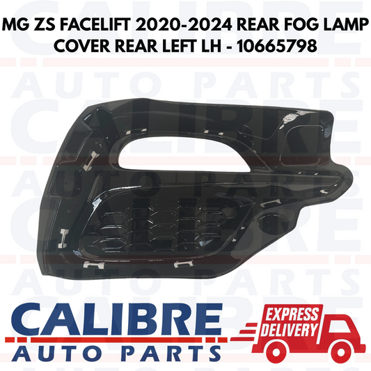 MG ZS 2020-2024 Rear Left Passenger Side Fog Lamp Cover LH - 10665798