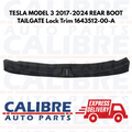 TESLA MODEL 3 2017-2024 REAR BOOT TAILGATE Lock Trim 1643512-00-A