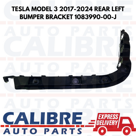TESLA MODEL 3 2017-2024 REAR LEFT  BUMPER BRACKET 1083990-00-J