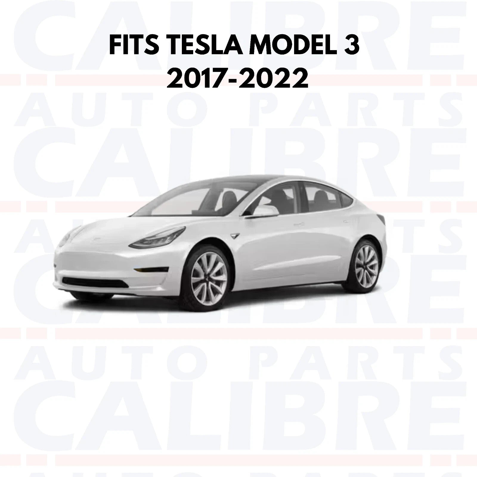 TESLA MODEL 3 2017 - 2024 PRIMED REAR BUMPER 1083983-00-I