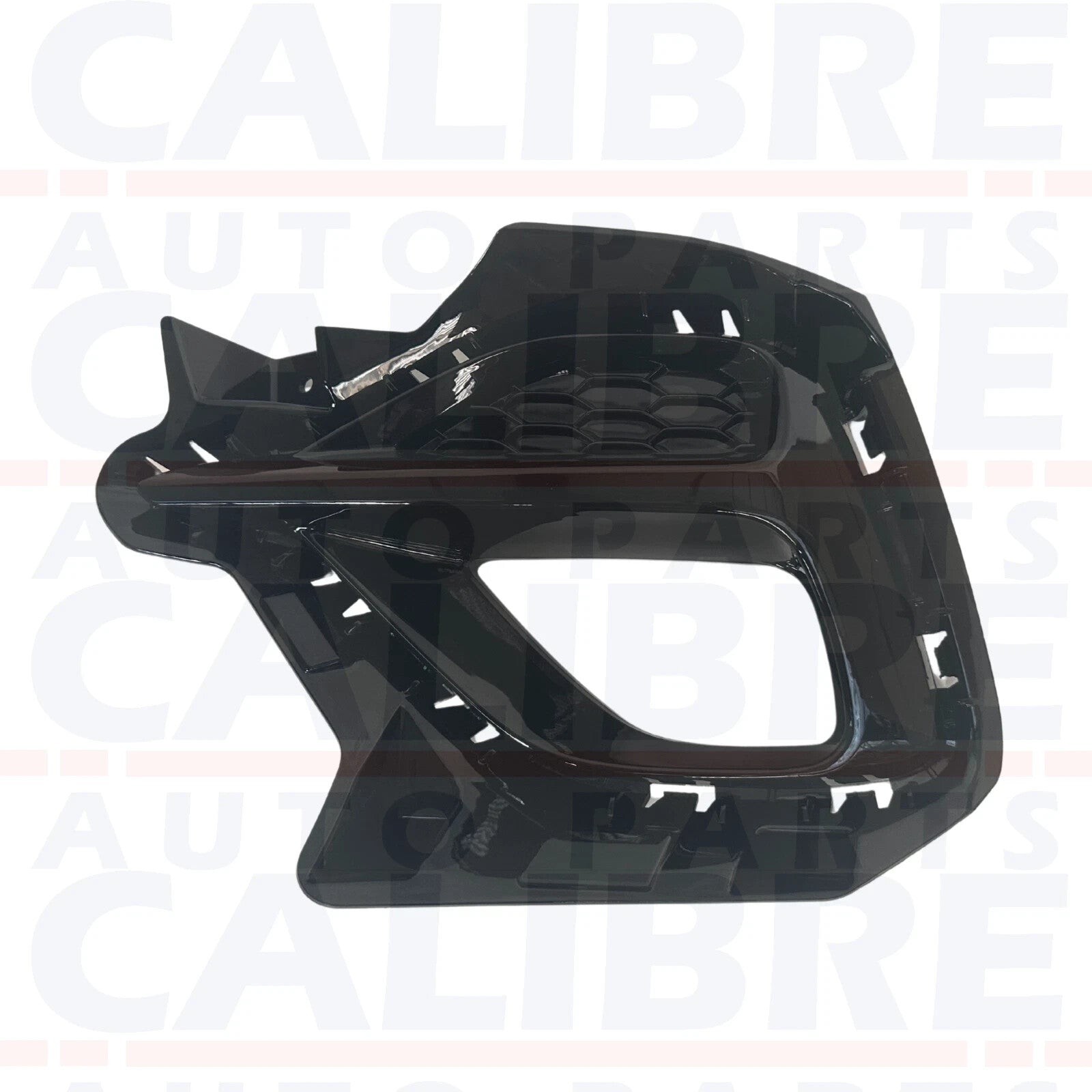 MG ZS 2020-2024 FRONT BUMPER GRILLE, FOG LAMP COVER GLOSS BLACK LEFT SIDE