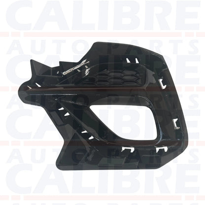 MG ZS 2020-2024 FRONT BUMPER GRILLE, FOG LAMP COVER GLOSS BLACK LEFT SIDE