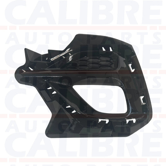 MG ZS 2020-2024 FRONT BUMPER GRILLE, FOG LAMP COVER GLOSS BLACK LEFT SIDE