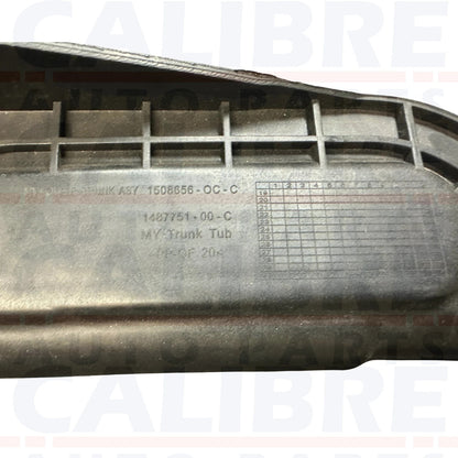 TESLA MODEL Y 2019-2024 Rear Trunk Storage Tray Tub - 1487751-00-D, 1508656-00-F