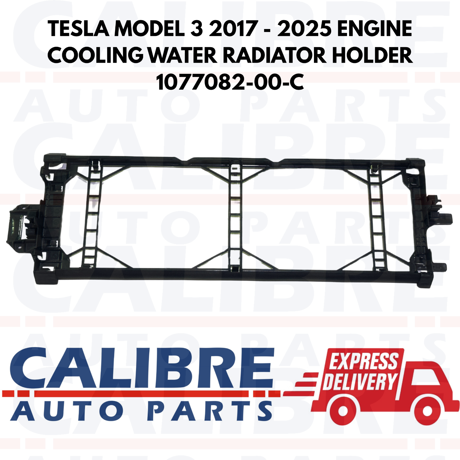 TESLA MODEL 3 2017 - 2025 ENGINE COOLING WATER RADIATOR HOLDER 1077082-00-C