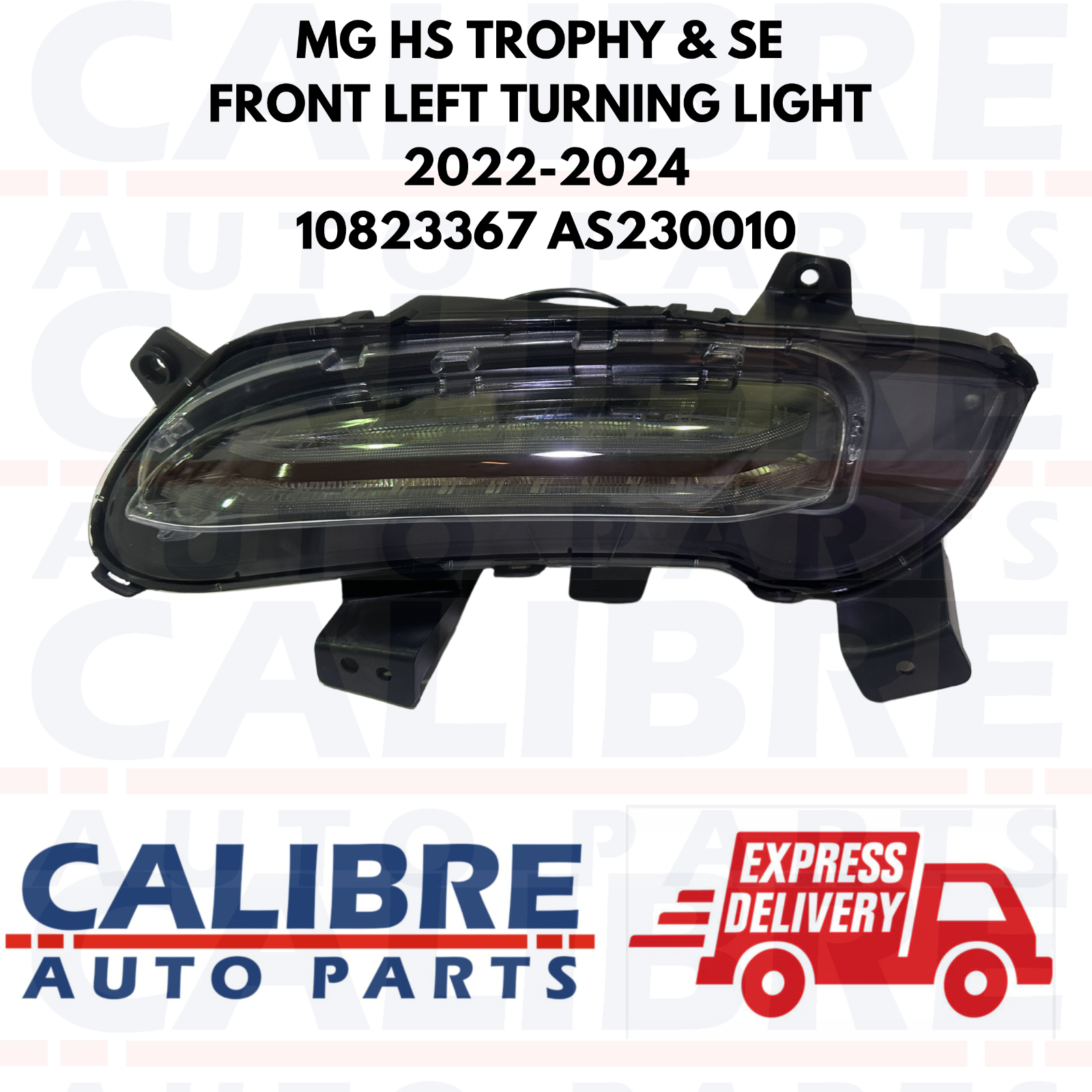 MG HS SE & TROPHY 2022-2025 Front Left Passenger Side Fog Lamp Turning Light