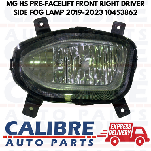 MG HS 2019-2023 Front Right Driver Side Fog Light Lamp - 10453862