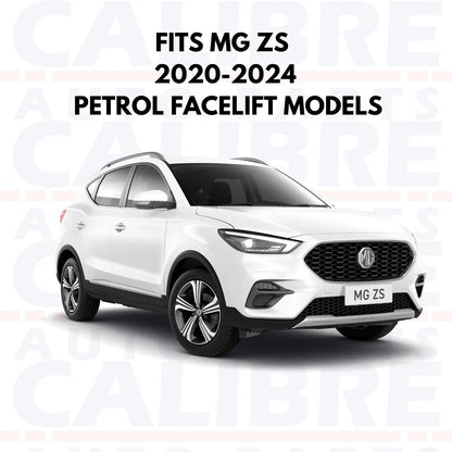 MG ZS 2020-2024 Facelift Black Primed Rear Bumper Fascia Skin - 10639343