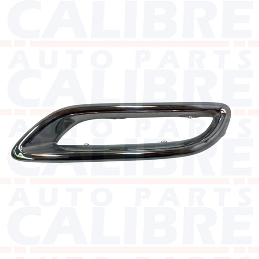 MG ZS 2020-2023 Rear Left Side Bumper Exhaust Cover Trim Chrome - 10562371