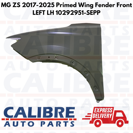 MG ZS 2017-2025 Front Left Passenger Side Primed Wing Fender Panel