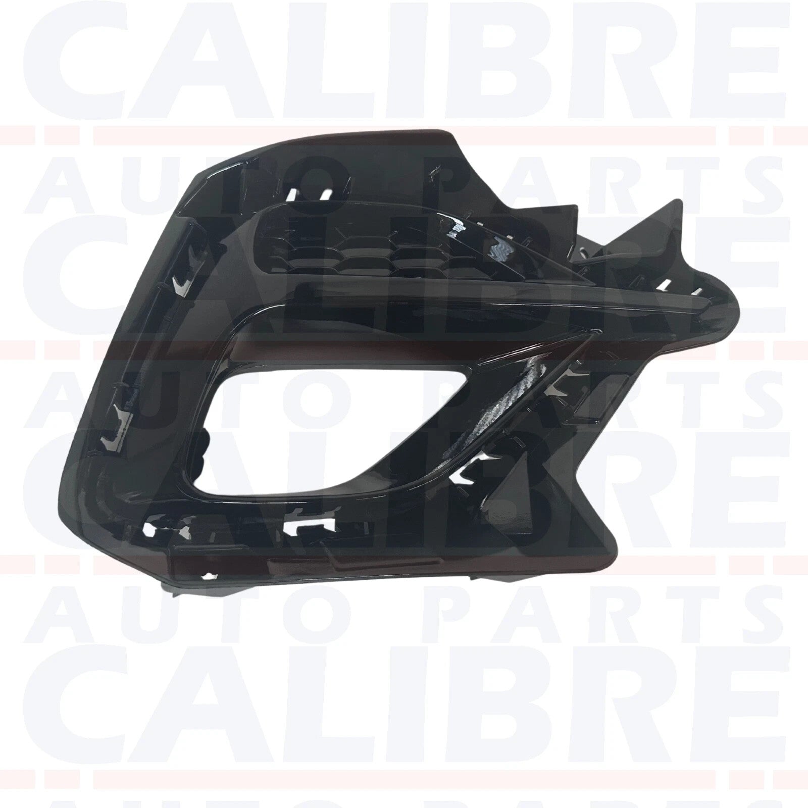 MG ZS 2020-2024 FRONT BUMPER GRILLE, FOG LAMP COVER GLOSS BLACK  RIGHT SIDE