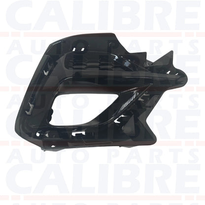 MG ZS 2020-2024 FRONT BUMPER GRILLE, FOG LAMP COVER GLOSS BLACK  RIGHT SIDE