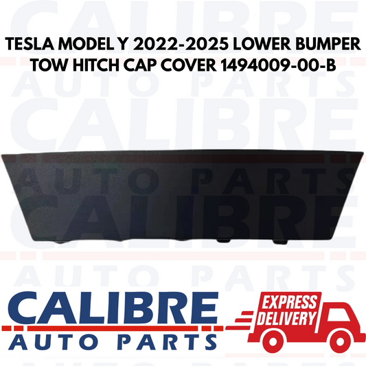 Tesla Model Y 2022-2025 Lower Bumper Tow Hitch Cap Cover 1494009-00-B