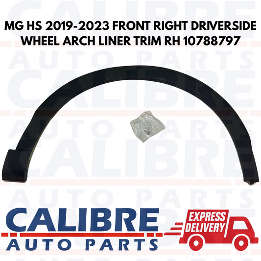 MG HS 2019-2023 FRONT RIGHT DRIVERSIDE WHEEL ARCH LINER TRIM RH 10788797