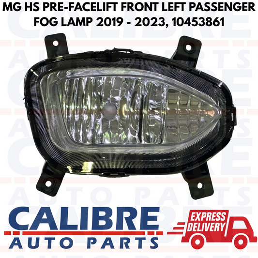 MG HS 2019 - 2023 Front Left Passenger Side Fog Light Lamp - 10453861