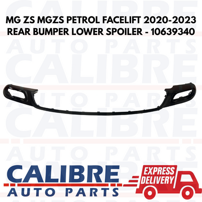 MG ZS 2020-2023 Petrol Rear Bumper Lower Spoiler Trim - 10639340