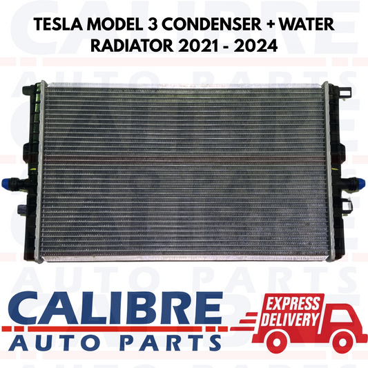 TESLA MODEL 3 & Y 2021 - 2024 Condenser + Water Radiator