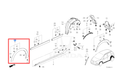 Honda Jazz Crosstar 2020-2026 Front Right Wheel Arch Moulding Trim