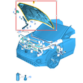 VW Taigo 2020-2026 Hood Bonnet