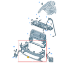 VW ID4 2020-2026 FRONT BUMPER REINFORCEMENT CRASH BAR