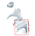 VW ID4 ID5 2020-2026 Front Left Wing Fender