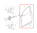 MG HS 2018-2024 Front Right Door Shell