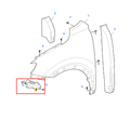 MG HS 2018-2024 Front Left Metal Wing Fender Bracket