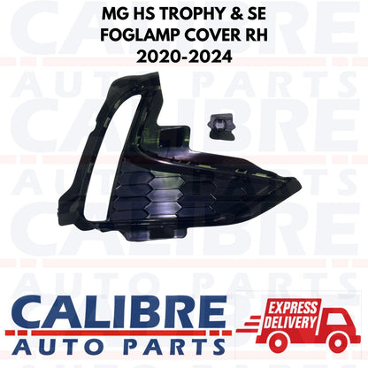 MG HS SE & TROPHY RH 2023-2025 Front Right Driver Side Fog Lamp Cover RH